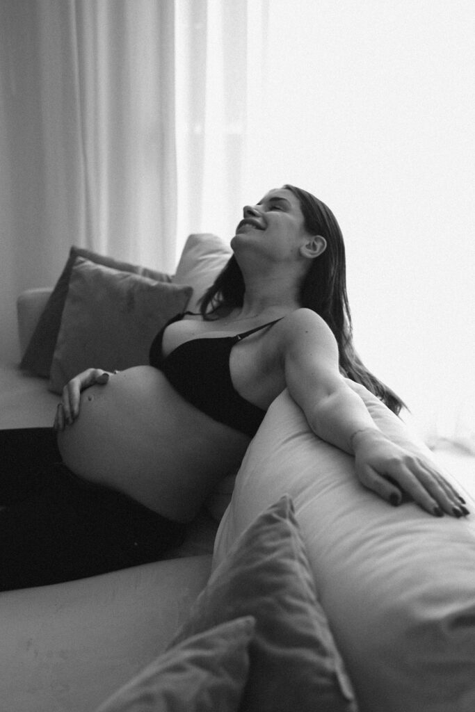 A portrait series dedicated to motherhood and the quiet strength of transformation.