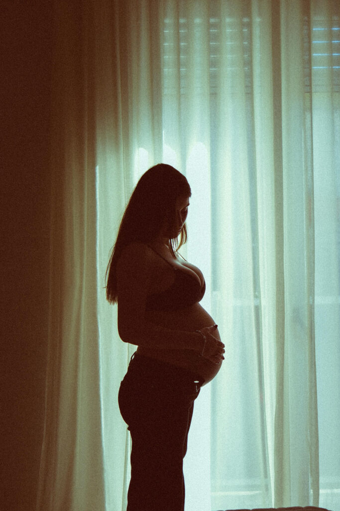 A portrait series dedicated to motherhood and the quiet strength of transformation.